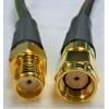 Koaxiální kabel, řada: CA197/240, Černá Vnitřní Termoplastický elastomer, A: SMA Vnější, B: RP SMA 5 m Mobilemark Koaxiální kabel, řada: CA197/240, Černá Vnitřní Termoplastický elastomer, A: SMA Vnější, B: RP SMA 5 m Mobilemark
