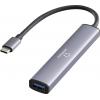 Renkforce RF-6855466 USB Hub 4 porty USB-A USB 3.0 5 GBit/s s konektorem USB C šedá RF-USBH-250 Renkforce RF-6855466 USB Hub 4 porty USB-A USB 3.0 5 GBit/s s konektorem USB C šedá RF-USBH-250