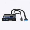 GrauGear G-MP01CR USB Hub 6 portů USB-A, USB-C®, SD, microSD USB 3.0 5 GBit/s černá G-MP01CR