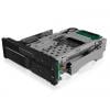 ICY BOX IB-173SSK, ICY BOX 2fach Wechselrahmen für SATA/SAS, 1x 2,5 + 1x 3,5 SATA HDD rámeček na 5,25 pevný disk SATA 6 Gb/s, SAS