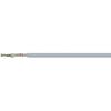 Ovládací kabel, řada: LIYCY-P 4žilový 0.5mm² 20 AWG Polyvinylchlorid plášť AXINDUS 100 m Splétaný Stíněný, Šedá