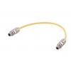 Kabel, A: Vnější, A: Rovný 2, B: Přímý, B: Vnější, 60V 2, IP65, IP67, řada: HARTING T1 Industrial HARTING 15 m Kabel, A: Vnější, A: Rovný 2, B: Přímý, B: Vnější, 60V 2, IP65, IP67, řada: HARTING T1 Industrial HARTING 15 m