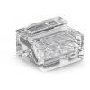 WAGO Konektor rozvodné skříně, řada: 243 MICRO PUSH WIRE Průhledné 6A, 24AWG, 100V Zásuvný WAGO Konektor rozvodné skříně, řada: 243 MICRO PUSH WIRE Průhledné 6A, 24AWG, 100V Zásuvný