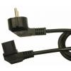 Napájecí šňůra 2.5 m, Černá, A: CEE 7/7, B: IEC C13 Polyvinylchlorid, 250V RS PRO