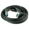 Roline, A: Vnější VGA, B: Vnitřní VGA Kabel VGA 6 m, Černá Roline, A: Vnější VGA, B: Vnitřní VGA Kabel VGA 6 m, Černá
