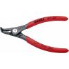 Knipex 49 21 A01 kleště na pojistné kroužky Vhodné pro (kleště na pojistné kroužky) vnější kroužky 3-10 mm Tvar hrotu zahnutý o 90°