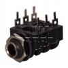 Jack zásuvka ACJS-MC, 6,3 mm, stereo, panel, plast Jack zásuvka ACJS-MC, 6,3 mm, stereo, panel, plast