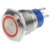RS PRO Tlačítkový spínač IP67 SPDT Panel Blokování Osvětlené 19.2 mm 5 A, barva LED: Červená 12 V dc 250 V ac RS PRO Tlačítkový spínač IP67 SPDT Panel Blokování Osvětlené 19.2 mm 5 A, barva LED: Červená 12 V dc 250 V ac