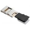 Molex Konektor paměťové karty, číslo řady: 104239, počet řad: 1, počet kontaktů: 6 Dvojčinný Nano SIM, MicroSD, Molex Konektor paměťové karty, číslo řady: 104239, počet řad: 1, počet kontaktů: 6 Dvojčinný Nano SIM, MicroSD,