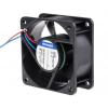 ebm-papst Axiální ventilátor, řada: 600 N, průtok vzduchu: 42 m³/h 1.5 W 12V dc 125 mA 60 mm 60mm 25.4 mm ebm-papst Axiální ventilátor, řada: 600 N, průtok vzduchu: 42 m³/h 1.5 W 12V dc 125 mA 60 mm 60mm 25.4 mm