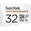 SanDisk High Endurance Monitoring paměťová karta microSDHC 32 GB Class 10, UHS-I, UHS-Class 3, v30 Video Speed Class vč. SD adaptéru