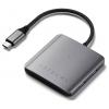 Satechi USB-C® dokovací stanice ST-H4CPDM Vhodné pro značky (dokovací stanice pro notebook): Apple MacBook Satechi USB-C® dokovací stanice ST-H4CPDM Vhodné pro značky (dokovací stanice pro notebook): Apple MacBook