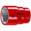 Zásuvka 1/2 in pohon 1/2 in 6 bodů Šestihran Splňuje normu VDE/1000V, celková délka: 55mm Knipex