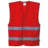 Portwest Červená Polyester Reflexní vesta S/M