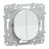 Schneider Electric 2 Bílá 10A Ovalis Schneider Electric 2 Bílá 10A Ovalis