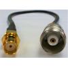 Koaxiální kabel, řada: CA12/195, Černá Vnitřní Polyvinylchlorid, A: SMA Vnitřní, B: TNC 30 cm Mobilemark Koaxiální kabel, řada: CA12/195, Černá Vnitřní Polyvinylchlorid, A: SMA Vnitřní, B: TNC 30 cm Mobilemark