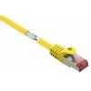 Renkforce RF-5191076 RJ45 síťové kabely, propojovací kabely CAT 6 S/FTP 10.00 m žlutá s ochranou, pozlacené kontakty, samozhášecí 1 ks Renkforce RF-5191076 RJ45 síťové kabely, propojovací kabely CAT 6 S/FTP 10.00 m žlutá s ochranou, pozlacené kontakty, samozhášecí 1 ks
