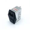 RS PRO Filtr IEC 6A Vnitřní, Montáž na rám, 250V ac 2 póly, 50Hz, 60 Hz Faston, 100 °C 1, -25 °C