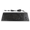 Klávesnice s trackballem, Kabelový, Černá, USB Kompaktní QWERTY (Velká Británie) normální klávesy 84 x 19.6 mm x 370mm Klávesnice s trackballem, Kabelový, Černá, USB Kompaktní QWERTY (Velká Británie) normální klávesy 84 x 19.6 mm x 370mm
