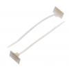 Stahovací páska Samolepicí 148-00001 T18RSA-PA66-NA 100 mm 2.5mm Přírodní Nylon 66 HellermannTyton