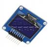 OLED displej 1,3" (128×64), SPI/I2C, 3,3/5 V, modrý