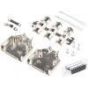 MH Connectors MHDTPPK9-DB9P-K sada D-SUB kolíkové lišty 180 ° Pólů: 9 ...