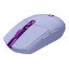 Logitech G305 Lightspeed optická herní myš, přenos Bluetooth®, 6 tlačítko, 12000 dpi, fialová