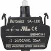 TRU COMPONENTS SA-LDB LED kontrolka modrá 12 V, 24 V 1 ks TRU COMPONENTS SA-LDB LED kontrolka modrá 12 V, 24 V 1 ks