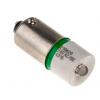 RS PRO Kontrolka barva světla Zelená, objímka žárovky: BA9 Jednočipové, průměr: 10 mm, 28 V ac, 28V dc RS PRO Kontrolka barva světla Zelená, objímka žárovky: BA9 Jednočipové, průměr: 10 mm, 28 V ac, 28V dc