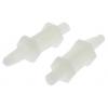 Essentra Distanční díl s čepy MSCBS 8-01 Rozpěrka desky plošných spojů Nylon pro 4 mm PCB otvor a 4 mm otvor ve skříni a Essentra Distanční díl s čepy MSCBS 8-01 Rozpěrka desky plošných spojů Nylon pro 4 mm PCB otvor a 4 mm otvor ve skříni a