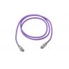 HellermannTyton Connectivity Kat6 Ethernetové kabely, Purpurová, Nízko dýmivý bezhalogenový, A: RJ45 40 m, B: RJ45, typ