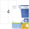 Herma 4676 105 x 148 mm papír bílá 400 ks trvalé univerzální etikety inkoust, laser, kopie 100 listů A4