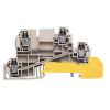 W-Series, Distributor terminal block with WQV, Rated cross-section: 2,5 mm², Screw connection, Direct mounting WDL 2.5/N/L/PE 1029900000 Tmavě béžová W-Series, Distributor terminal block with WQV, Rated cross-section: 2,5 mm², Screw connection, Direct mounting WDL 2.5/N/L/PE 1029900000 Tmavě béžová