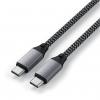 Satechi Kabel USB-C USB 2.0 USB-C ® zástrčka 0.25 m antracitová ST-TCC10M Satechi Kabel USB-C USB 2.0 USB-C ® zástrčka 0.25 m antracitová ST-TCC10M