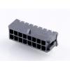 Molex vestavná pinová lišta (standardní) 16, rozteč 3.00 mm, 430451608, 1 ks Tape on Full reel