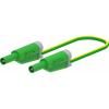 Electro PJP 2712-IEC-CD1-100V měřicí kabel banánková zástrčka 100 cm zelená 1 ks Electro PJP 2712-IEC-CD1-100V měřicí kabel banánková zástrčka 100 cm zelená 1 ks