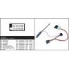 AIV 41C603 ISO adaptérový kabel pro autorádio, aktivní Vhodné pro značku auta: Skoda, Volkswagen