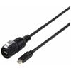 TRU COMPONENTS TC-12770464 připojovací kabel 1 m, 1 ks TRU COMPONENTS TC-12770464 připojovací kabel 1 m, 1 ks