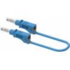 Electro PJP 2211/600V-CD1-25BL měřicí kabel banánková zástrčka 25 cm modrá 1 ks Electro PJP 2211/600V-CD1-25BL měřicí kabel banánková zástrčka 25 cm modrá 1 ks
