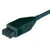 Hirschmann Průmyslový napájecí konektor, řada: ST, IP54, Kabel barva Černá, 10A 3P+PE, 400V Hirschmann Průmyslový napájecí konektor, řada: ST, IP54, Kabel barva Černá, 10A 3P+PE, 400V