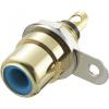 TRU COMPONENTS 719232 cinch konektor zásuvka, vestavná vertikální Pólů: 2 modrá 1 ks TRU COMPONENTS 719232 cinch konektor zásuvka, vestavná vertikální Pólů: 2 modrá 1 ks