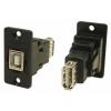 RS PRO Konektor USB, řada: FT Zásuvka/zásuvka, počet portů: 2portový, orientace těla: Rovný USB typu B na A, 30V ac, RS PRO Konektor USB, řada: FT Zásuvka/zásuvka, počet portů: 2portový, orientace těla: Rovný USB typu B na A, 30V ac,