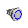 EAO Tlačítkový spínač, řada: 82 IP67 1 CO Panel Okamžité Osvětlené 22 mm 200mA, barva LED: Modrá 24 V dc 24 V ac EAO Tlačítkový spínač, řada: 82 IP67 1 CO Panel Okamžité Osvětlené 22 mm 200mA, barva LED: Modrá 24 V dc 24 V ac