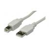 RND Kabel USB Vnější, řada: RND 765, A: USB typu A, 4.5 m Vnější, Bílá, B: USB B RND Kabel USB Vnější, řada: RND 765, A: USB typu A, 4.5 m Vnější, Bílá, B: USB B