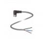 Kabel ovladače snímače, A: Vnitřní, A: Pravoúhlý 4, B: Bez koncovky, 250V, IP67, IP68, IP69, řada: V1-W-5M-PUR Pepperl +