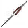 Pinzeta samosvorná zahnutá PRS 1PK-118T, 165 mm, magnetická