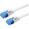 Value 21.99.2062 RJ45 síťové kabely, propojovací kabely CAT 6A U/UTP 2.00 m bílá nestíněný, plochý, pozlacené kontakty 1 ks Value 21.99.2062 RJ45 síťové kabely, propojovací kabely CAT 6A U/UTP 2.00 m bílá nestíněný, plochý, pozlacené kontakty 1 ks