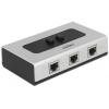 Delock 87673 87673 síťový switch 0 + 3 porty 10 / 100 / 1000 MBit/s funkce PoE
