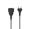 Hama 00223262 napájecí prodlužovací kabel, černá, 3 m Hama 00223262 napájecí prodlužovací kabel, černá, 3 m