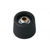 Knoflík potenciometru Černá 20 mm Průměr knoflíku 6 mm hřídel OKW A3120069 Kulatý hřídel Knoflík potenciometru Černá 20 mm Průměr knoflíku 6 mm hřídel OKW A3120069 Kulatý hřídel